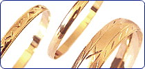24k Gold Bangle Bracelets